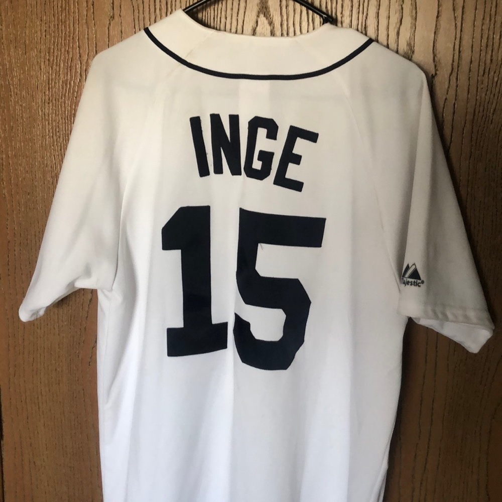 Authentic Detroit Tigers #15 Brandon Inge jersey